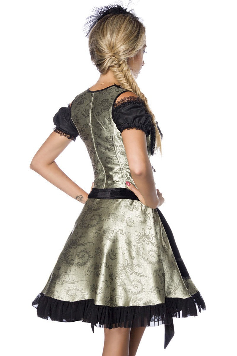 Premium Dirndl aus edlem Jacquard Stoff