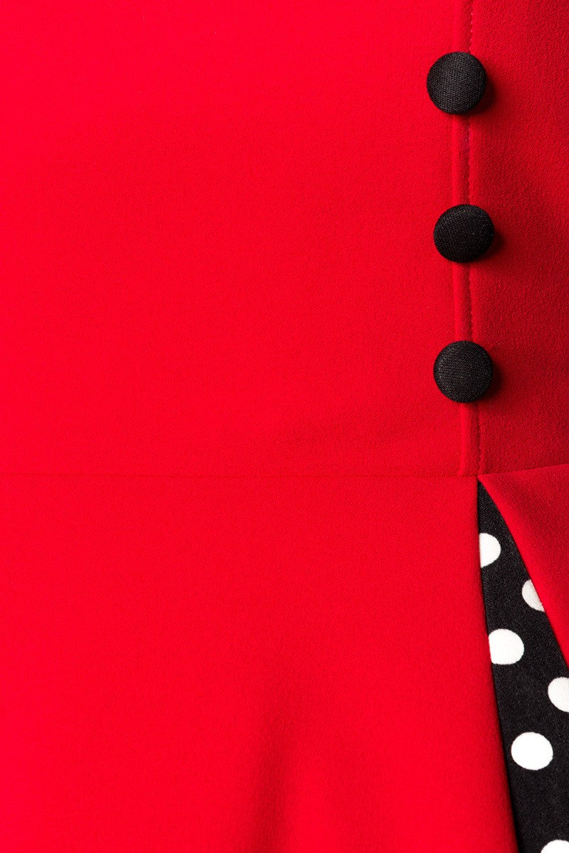 Vintage-Kleid mit Bolero