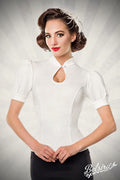 Jersey-Bluse