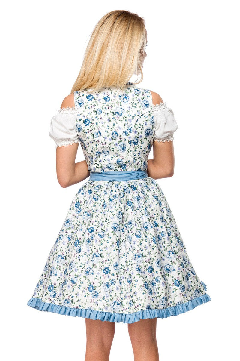 Romatisches Blümchen-Dirndl