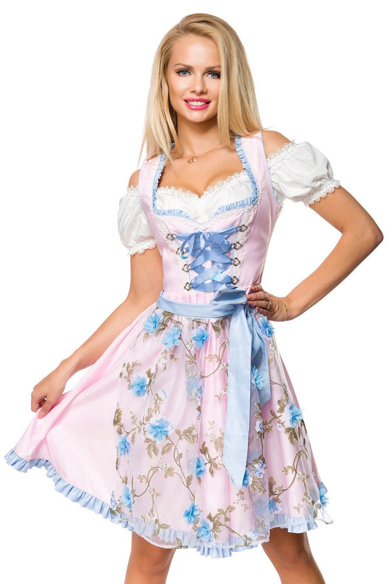 Dirndl mit Blumenschürze