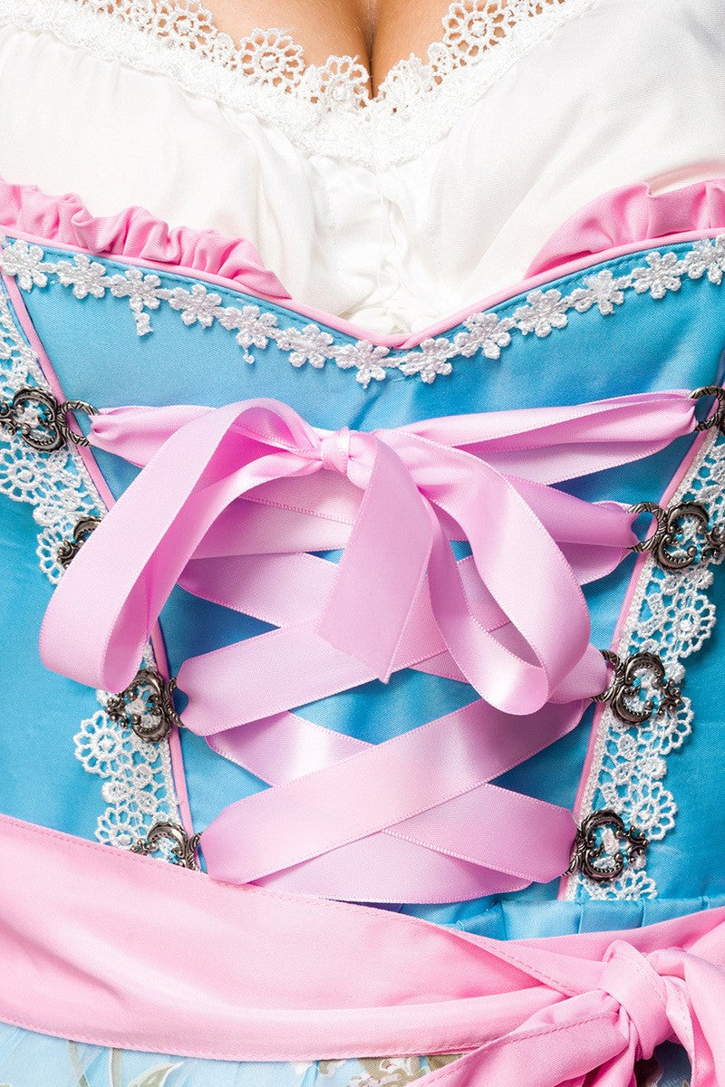 Dirndl mit Blumenschürze