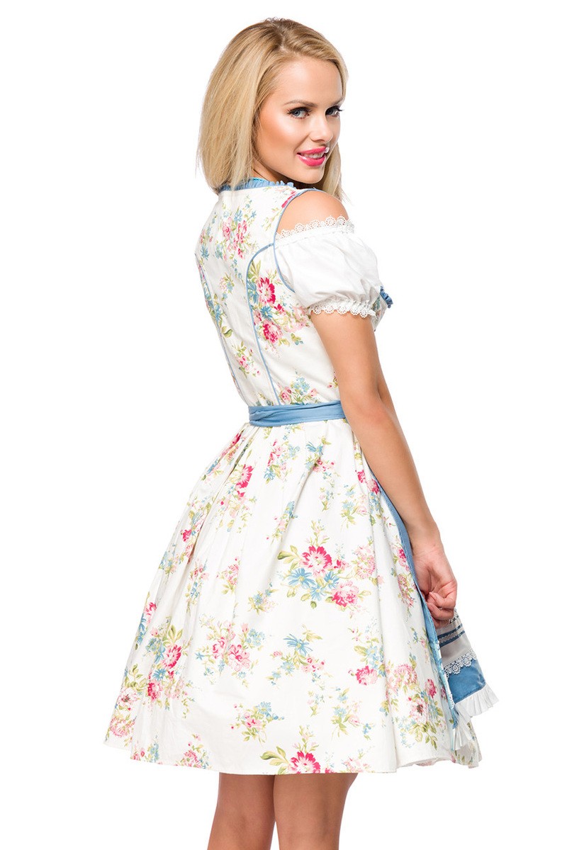 Romatisches Blümchen-Dirndl
