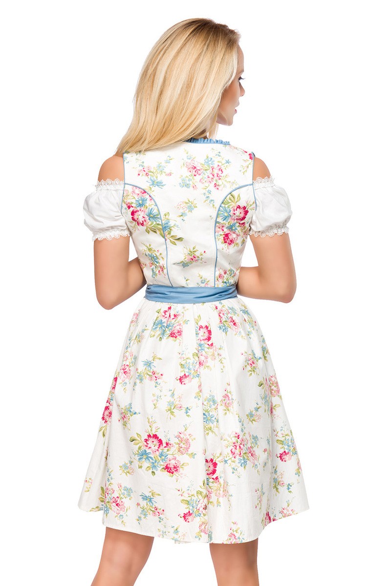 Romatisches Blümchen-Dirndl
