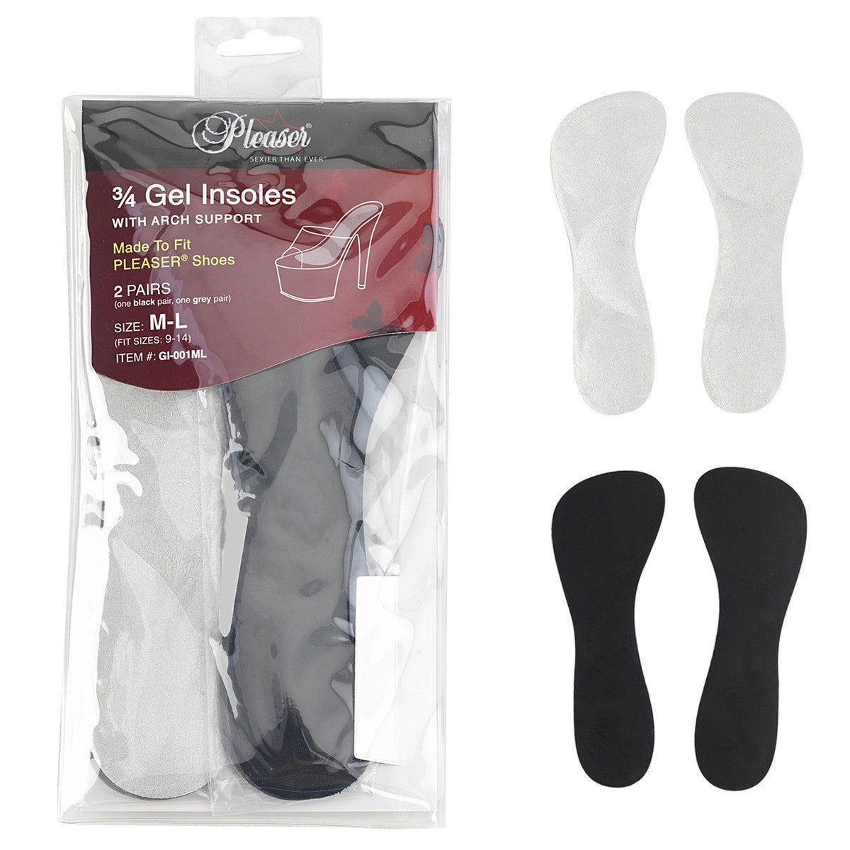 Gel Sohlen für Pleaser Schuhe