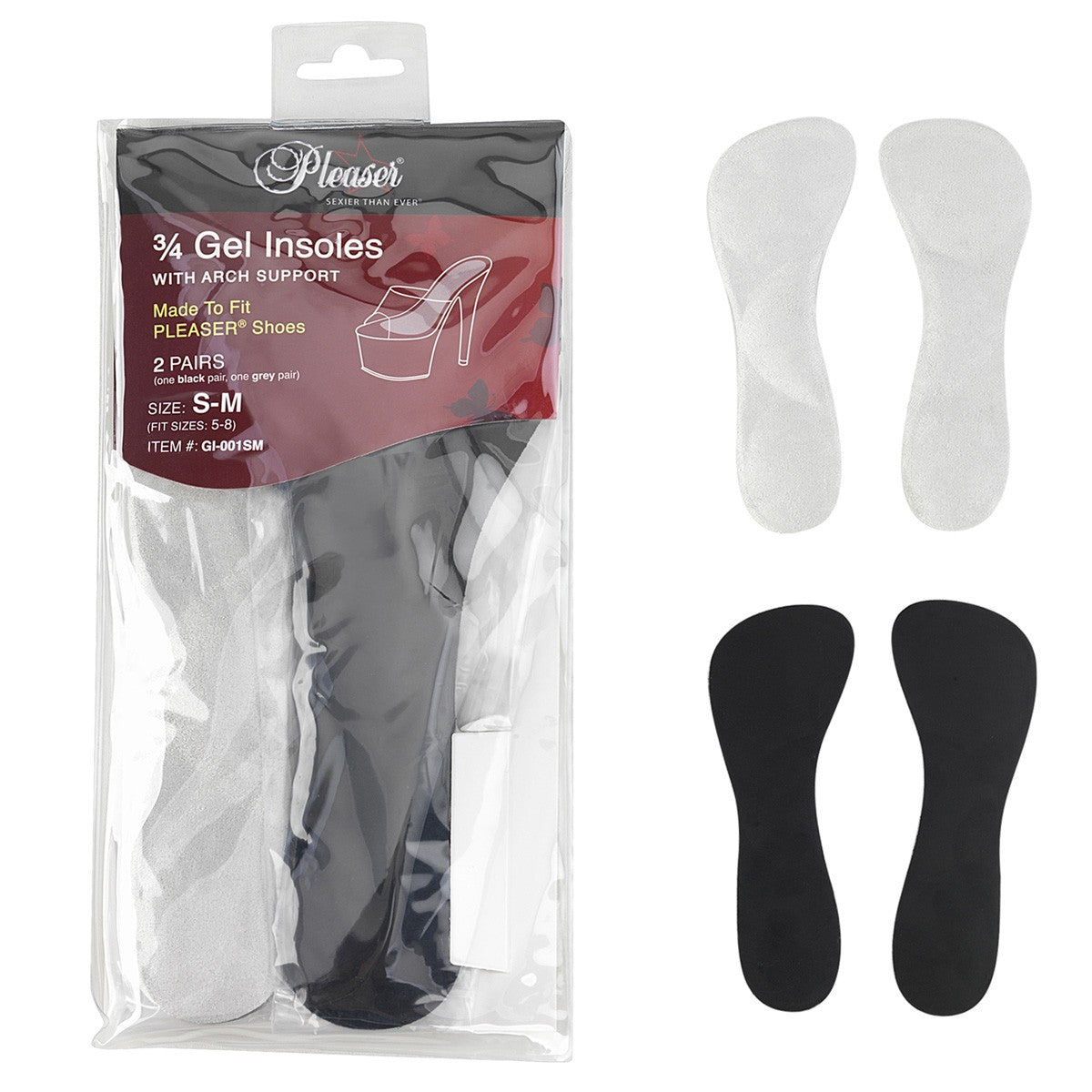 Gel Sohlen für Pleaser Schuhe
