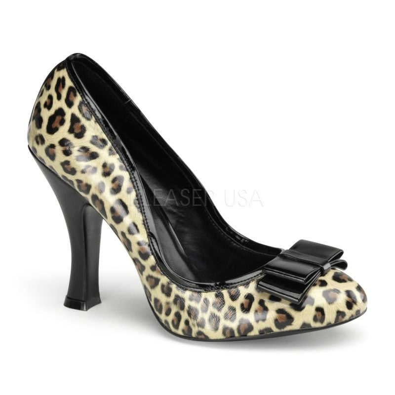 Pumps Leopard-Schwarz