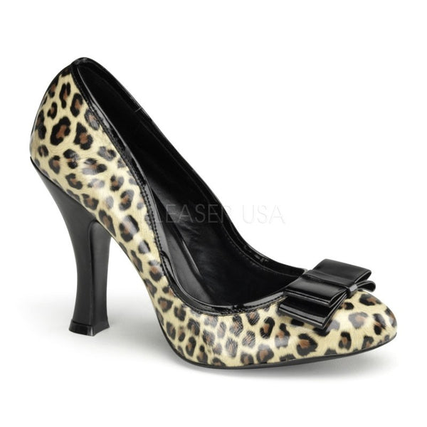 Pumps Leopard-Schwarz