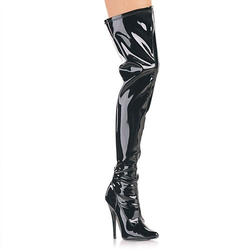 Overknee Stiefel Lack