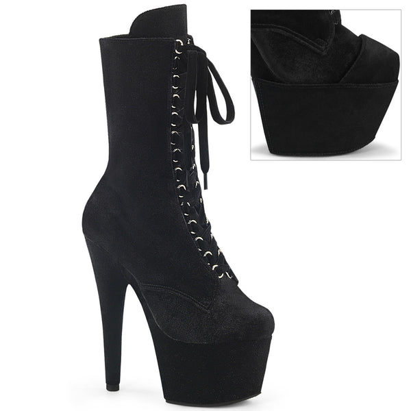 Velvet Schnürstiefel