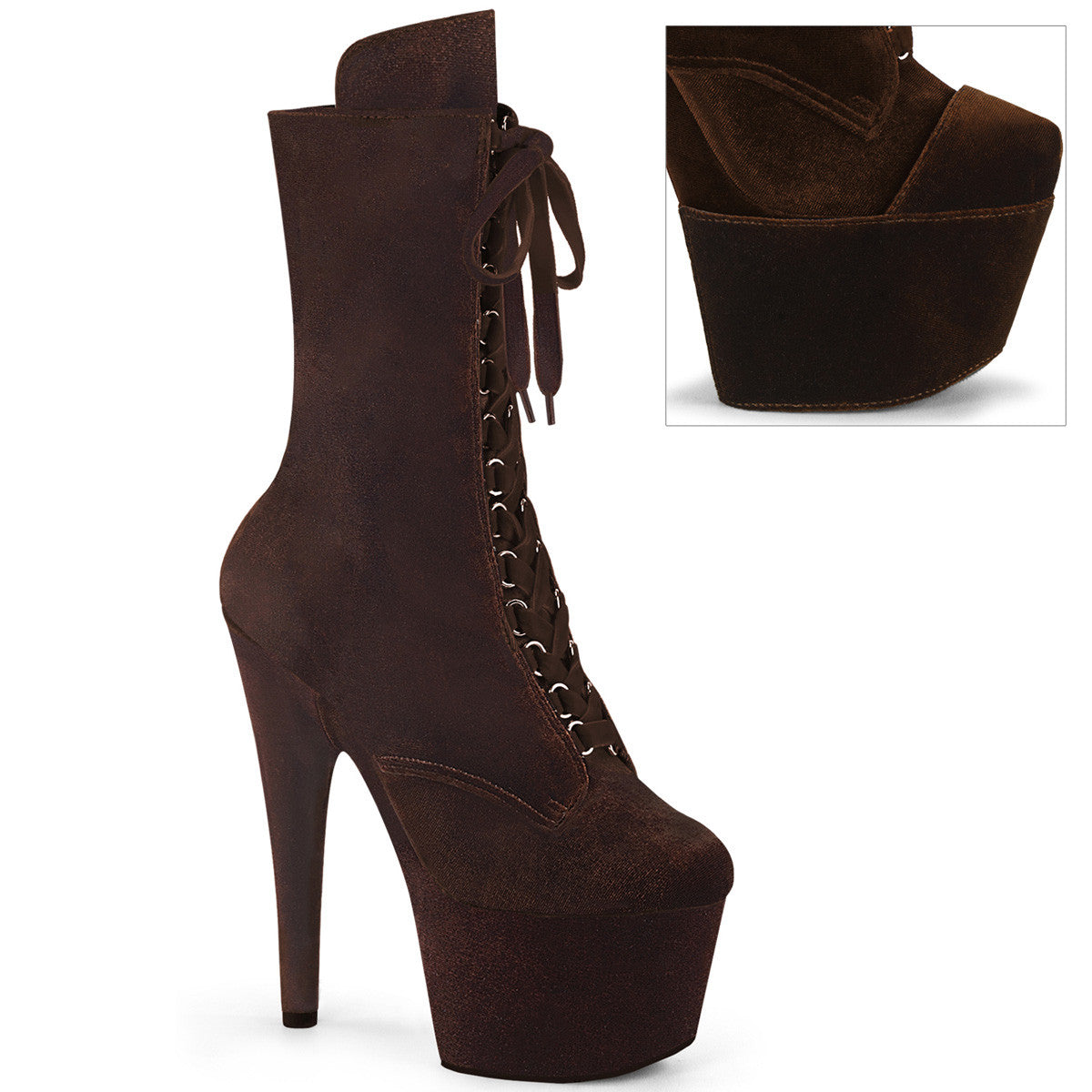 Velvet Schnürstiefel