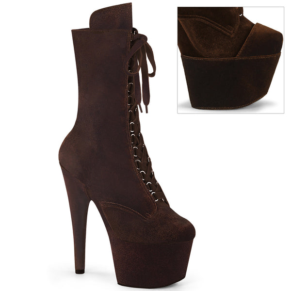 Velvet Schnürstiefel