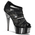 High Heel Sandalette mit Strass
