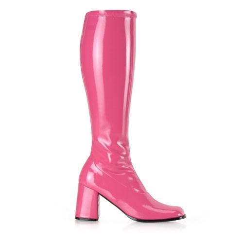 Stiefel Lack  rosa