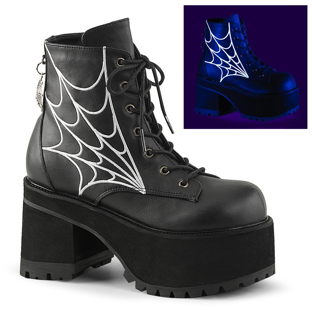 Demonia Ranger-105 mit Spinnennetz