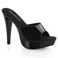 Elegante Pleaser Plateau-Pantoletten