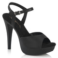 Elegante Pleaser Plateau-Sandaletten