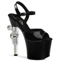 Extrem Plateau Sandaletten Revolverabsatz Pleaser