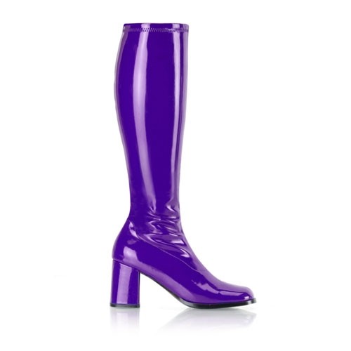 GoGo Stiefel Lack purple