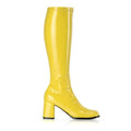 GoGo Stiefel Lack gelb