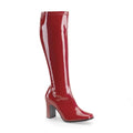 Go-Go Stretch-Stiefel rot