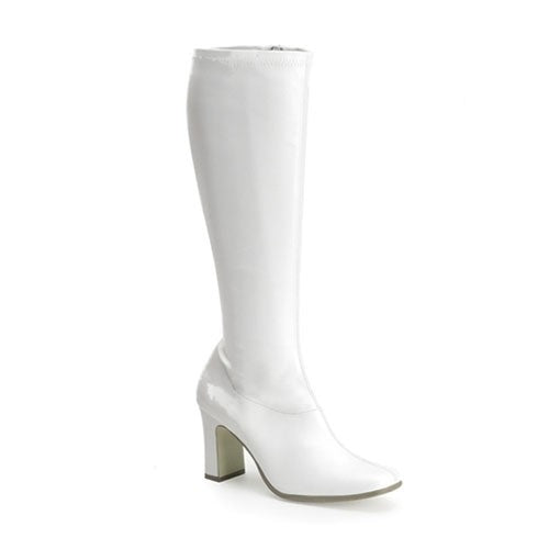 Stretch-Stiefel GoGo weiss/matt