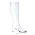 Stiefel Kunstleder weiss