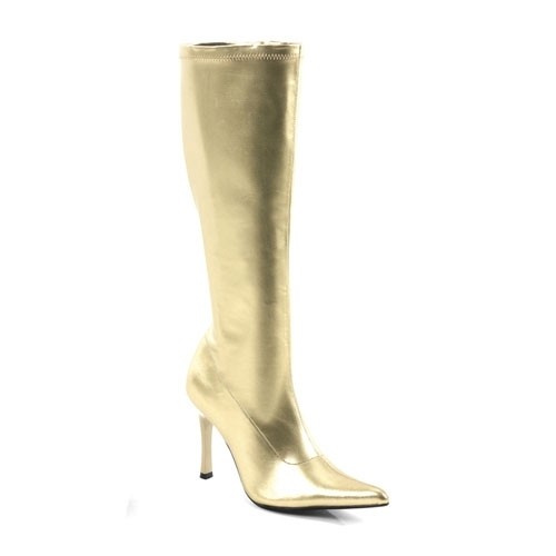 Heels Stiefel Kunstleder