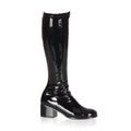 Stretch-Lackstiefel