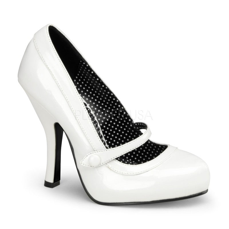 Retro Pumps weiß