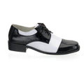 Herren Lack-Halbschuhe