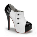 Geschlossener High-Heel Plateau Pump