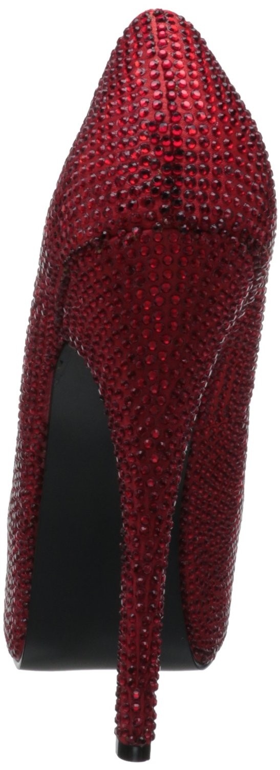 Luxus Plateau-Pumps aus Strass