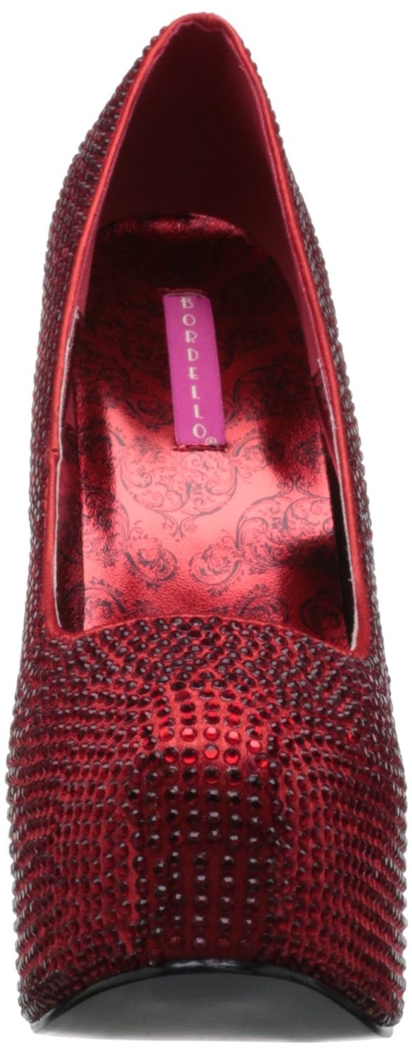 Luxus Plateau-Pumps aus Strass