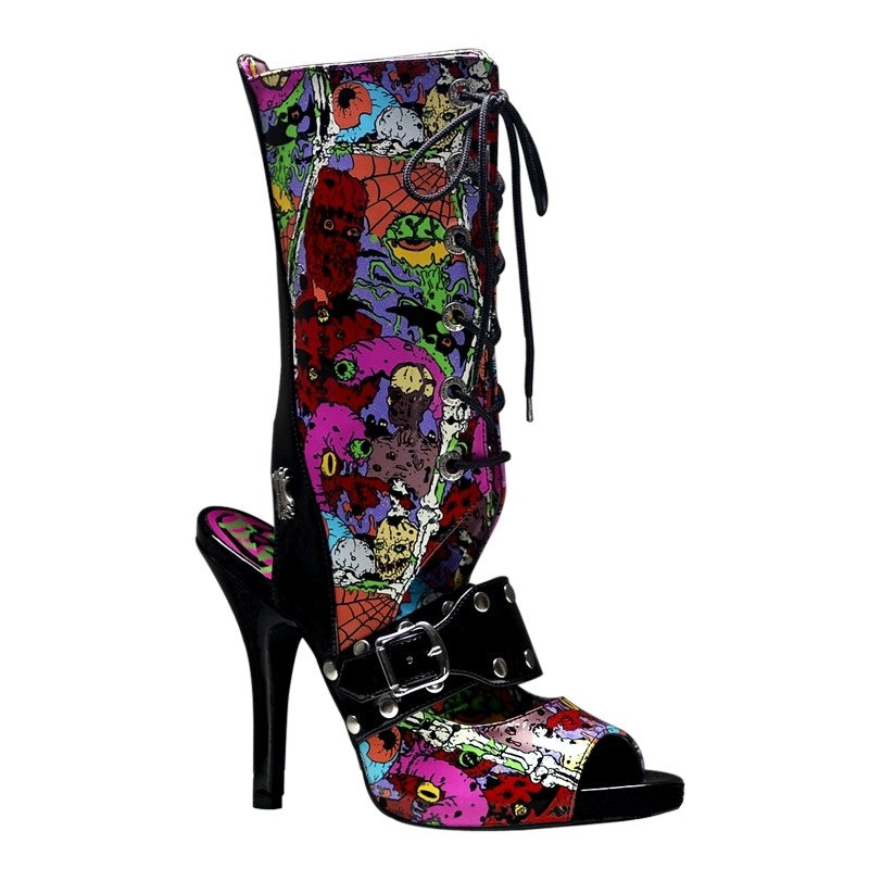Sandaletten mit Print