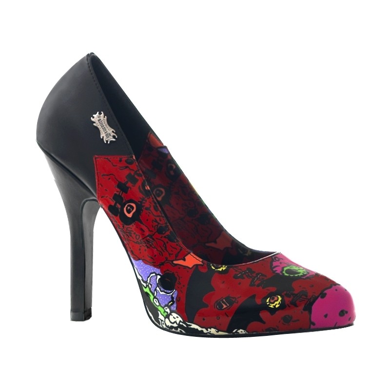 Coole Pumps mit kultigem Siebdruck