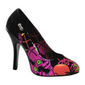 Kultige Pumps mit Comic-Siebdruck