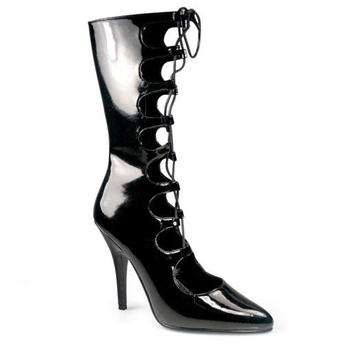 High Heel Stiefeletten mit sexy Schnürung