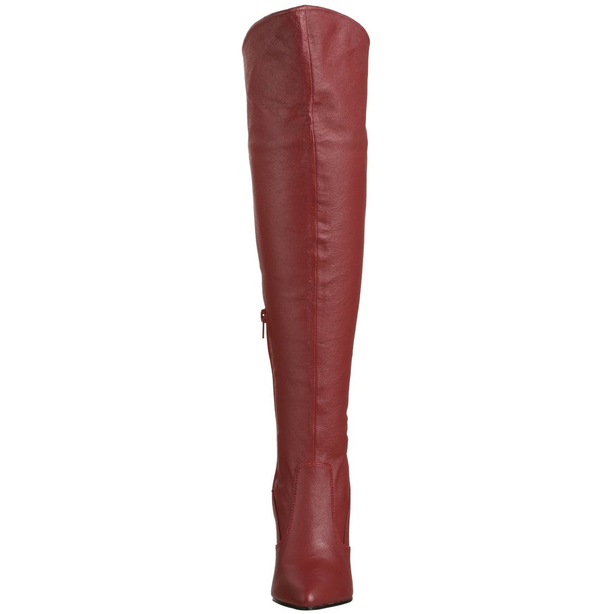 Leder Stiefel mit umklappbaren Stulpen