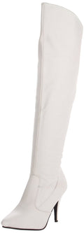 Leder Stiefel mit umklappbaren Stulpen