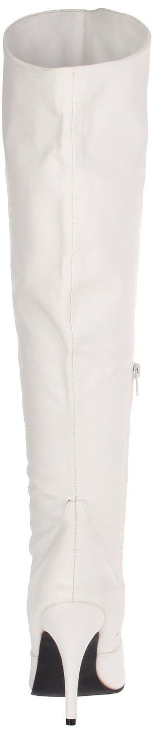 Leder Stiefel mit umklappbaren Stulpen