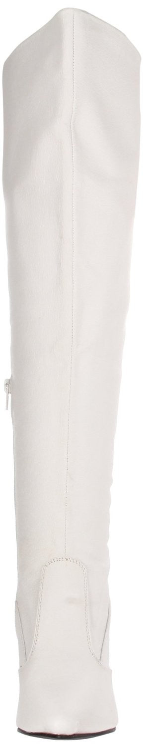 Leder Stiefel mit umklappbaren Stulpen