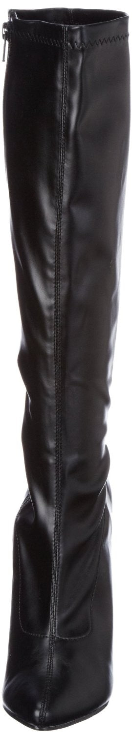 Kniehohe Kunstleder-Stiefel