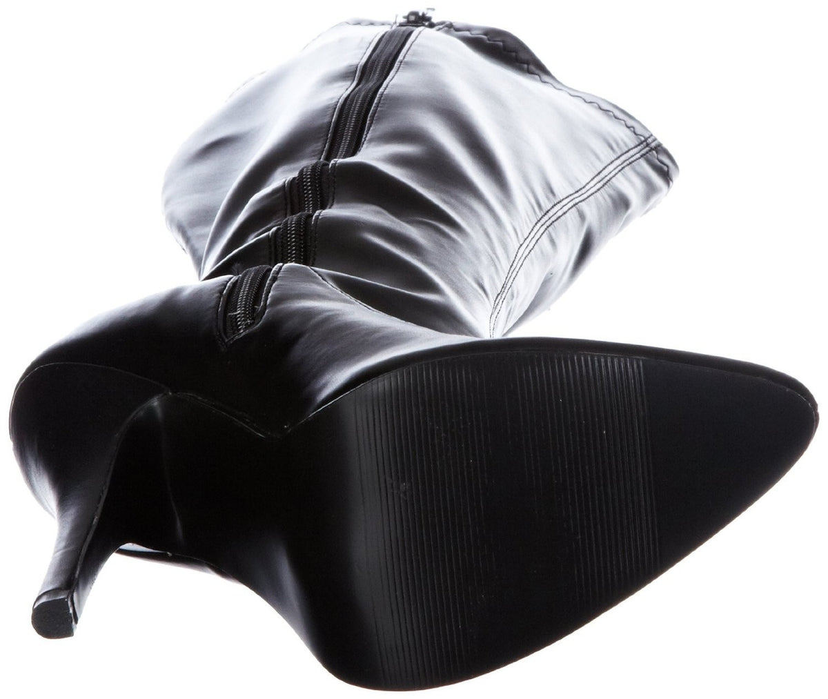 Kniehohe Kunstleder-Stiefel