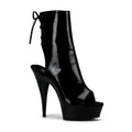 Lack Plateau-Stiefeletten
