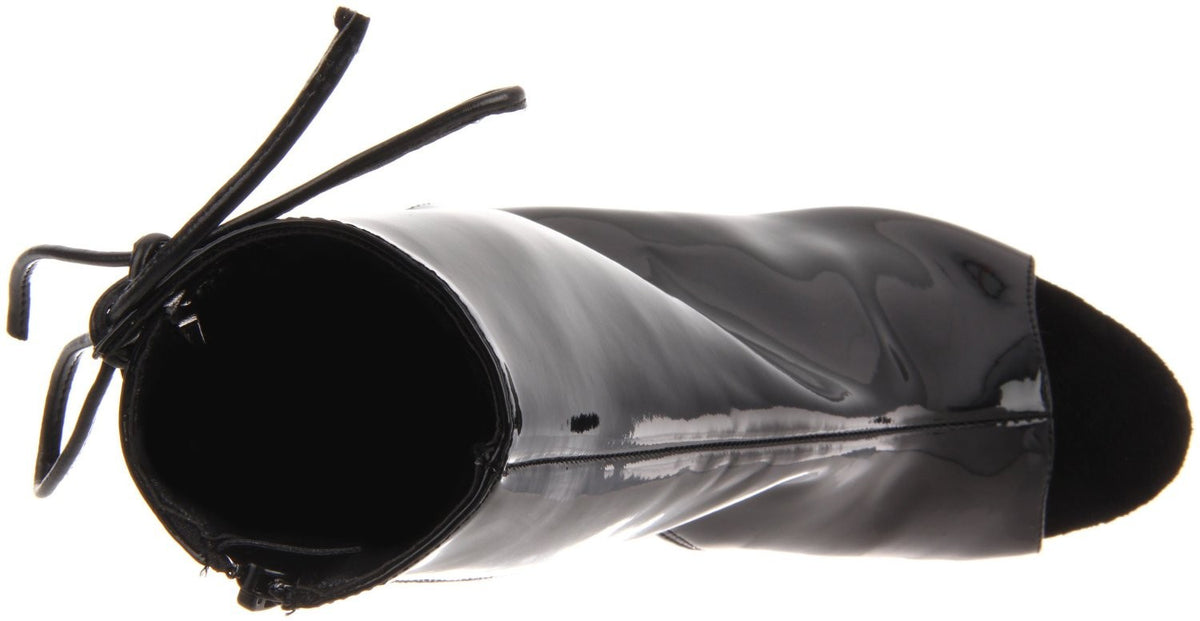 Lack Plateau-Stiefeletten