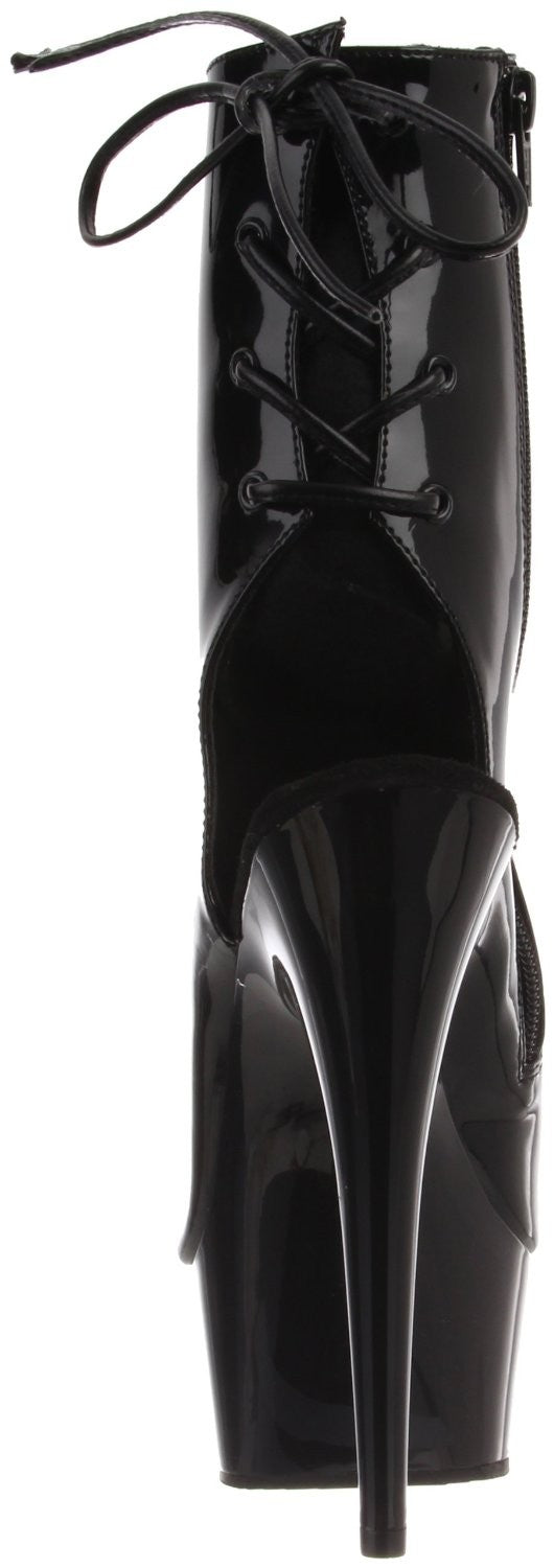 Lack Plateau-Stiefeletten