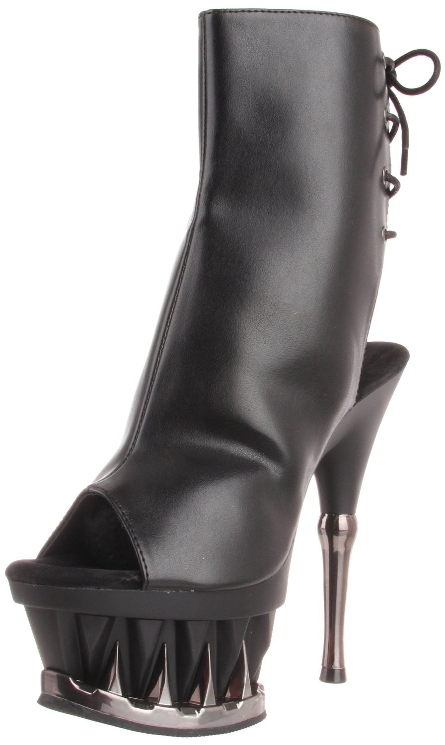Plateau-Stiefelette mit Design-Sohle