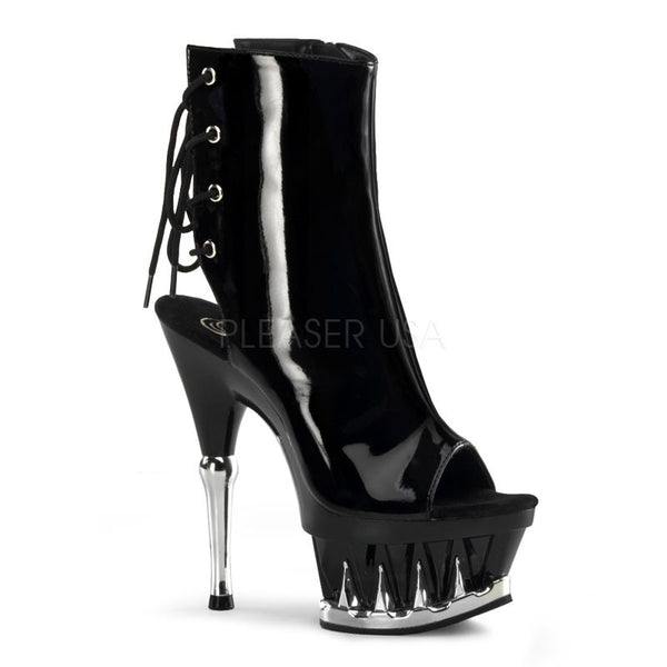 Plateau-Stiefelette mit Design-Sohle