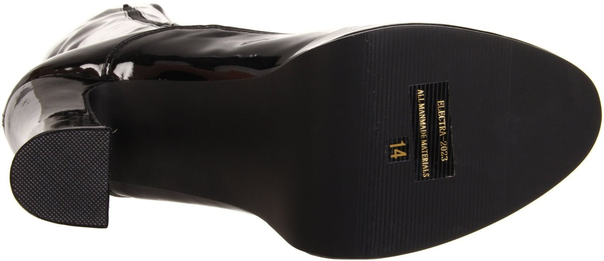 Plateaustiefel mit Frontschnürung